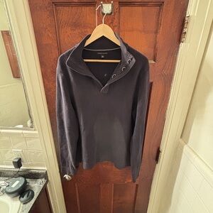 Banana Republic Men's 3-Hook XL Sweater in Charcoal Navy, GUC